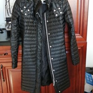 Michael Kors Quilted Nylon Puffer Jacket.